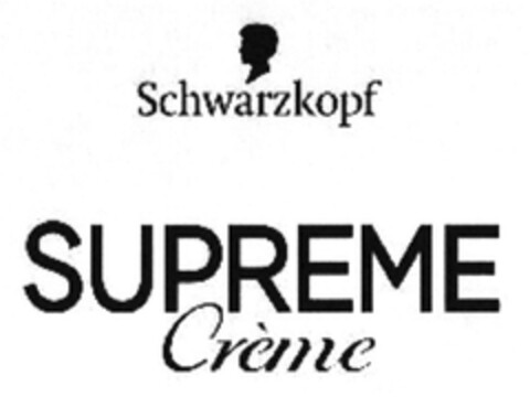 Schwarzkopf SUPREME Crème Logo (DPMA, 08.09.2015)