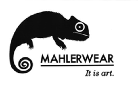 MAHLERWEAR It is art. Logo (DPMA, 03.08.2015)