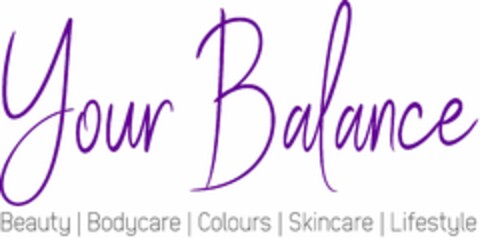 Your Balance Beauty | Bodycare | Colours | Skincare | Lifestyle Logo (DPMA, 24.05.2021)