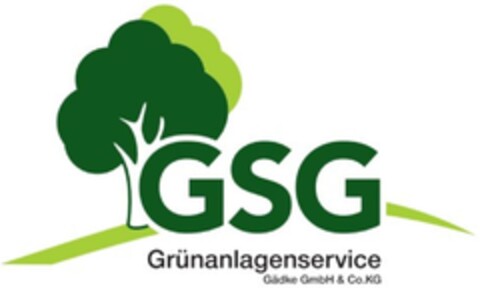 GSG Grünanlagenservice Gädke GmbH & Co.KG Logo (DPMA, 23.04.2024)