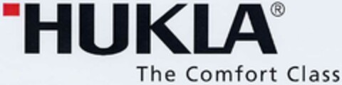 HUKLA The Comfort Class Logo (DPMA, 12.09.2002)