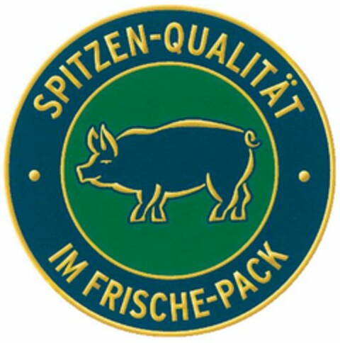 SPITZEN-QUALITÄT IM FRISCHE-PACK Logo (DPMA, 16.04.2004)