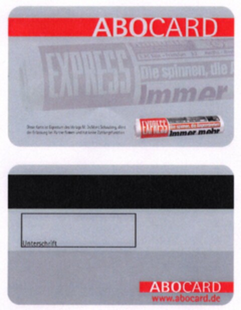 ABOCARD EXPRESS Logo (DPMA, 11/29/2005)