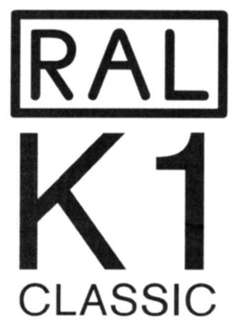 RAL K1 CLASSIC Logo (DPMA, 05.04.2007)