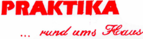 PRAKTIKA ... rund ums Haus Logo (DPMA, 08.06.1996)