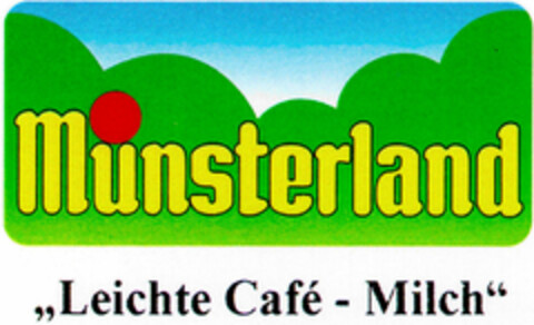 Münsterland "Leichte Café-Milch" Logo (DPMA, 24.09.1996)