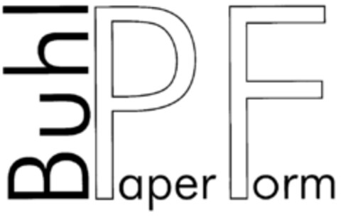 Buhl Paper Form Logo (DPMA, 30.07.1997)