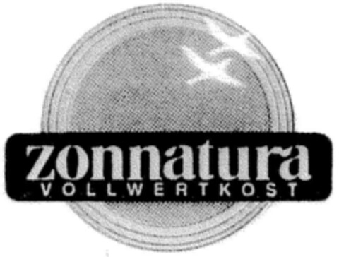 zonnatura VOLLWERTKOST Logo (DPMA, 11/26/1997)