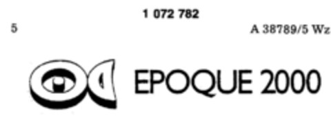 EPOQUE 2000 Logo (DPMA, 20.07.1984)