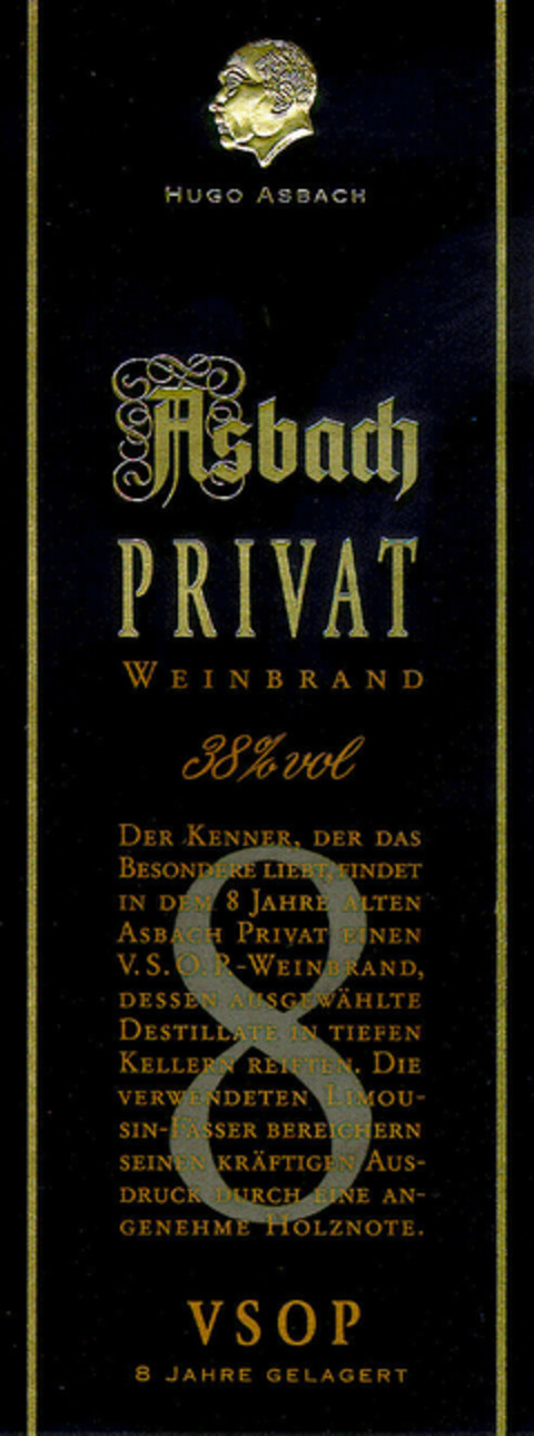 Asbach PRIVAT Logo (DPMA, 02.10.1993)