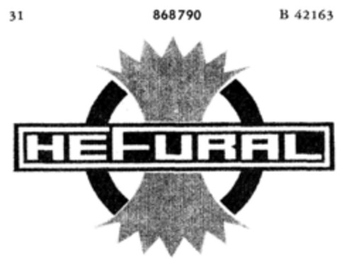 HEFURAL Logo (DPMA, 12.04.1969)