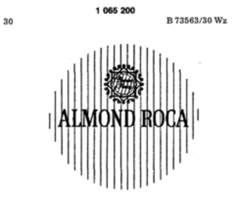 ALMOND ROCA  Brown & Haley Logo (DPMA, 12/13/1983)