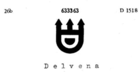 Delvena Logo (DPMA, 08.01.1951)