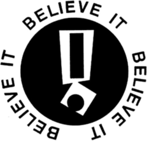 BELIEVE IT Logo (DPMA, 03.02.1994)