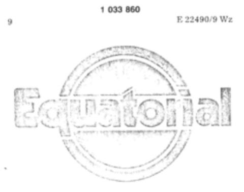 Equatorial Logo (DPMA, 01.10.1981)