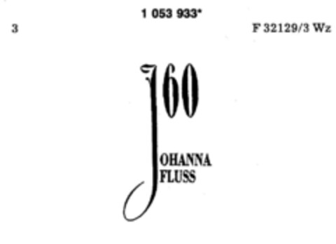 Johanna Fluss 60 Logo (DPMA, 08/26/1983)