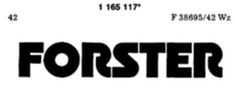 FORSTER Logo (DPMA, 06/21/1990)