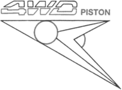 4WD PISTON Logo (DPMA, 03.07.1992)