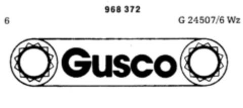 Gusco Logo (DPMA, 14.04.1976)