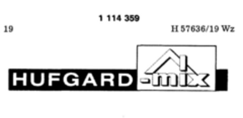 HUFGARD-mix Logo (DPMA, 07.04.1987)