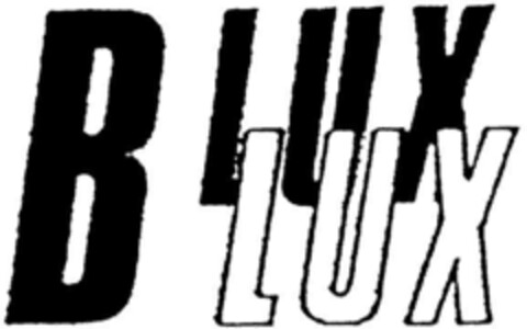 BLUX Logo (DPMA, 31.05.1989)