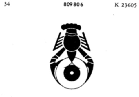 809806 Logo (DPMA, 11/17/1964)