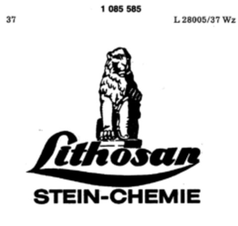 Lithosan STEIN-CHEMIE Logo (DPMA, 05.03.1985)