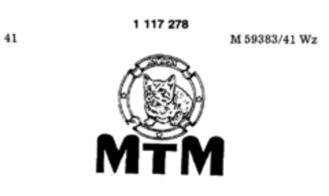 MTM Logo (DPMA, 15.10.1986)