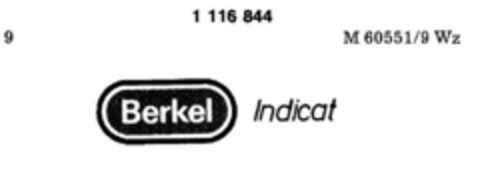 Berkel Indicat Logo (DPMA, 16.04.1987)