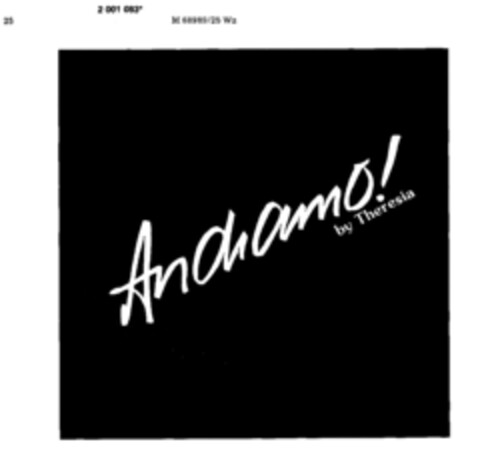 Andiamo! by Theresia Logo (DPMA, 11.01.1991)