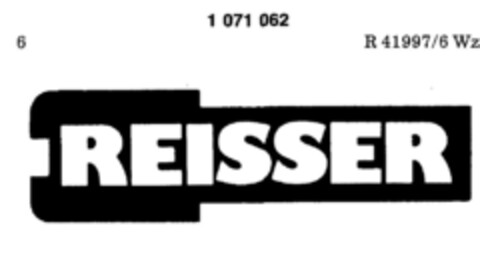 REISSER Logo (DPMA, 18.05.1984)