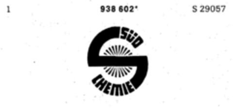 SÜD CHEMIE Logo (DPMA, 23.07.1975)