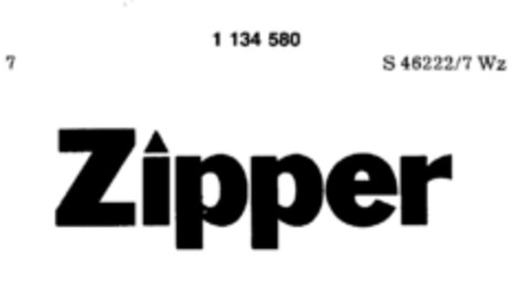 Zipper Logo (DPMA, 19.02.1988)