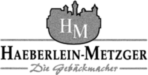 HM HAEBERLEIN-METZGER Die Gebäckmacher Logo (DPMA, 12/23/1993)