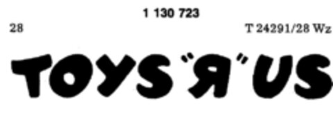 TOYS "R" US Logo (DPMA, 05.03.1985)