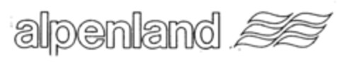 alpenland Logo (DPMA, 17.07.1990)