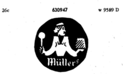 Müller`s Logo (DPMA, 13.11.1948)