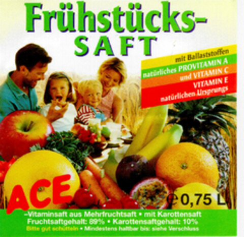 Frühstücks-SAFT Logo (DPMA, 06/13/2000)