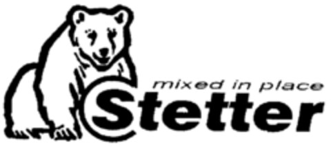 Stetter mixed in place Logo (DPMA, 20.06.2001)