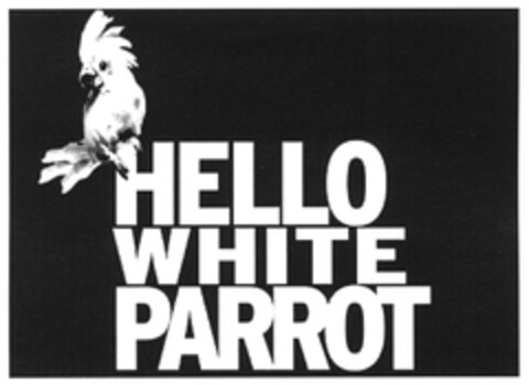 HELLO WHITE PARROT Logo (DPMA, 02/13/2008)