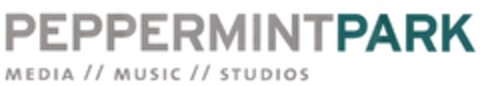 PEPPERMINTPARK MEDIA / / MUSIC / / STUDIOS Logo (DPMA, 23.06.2010)