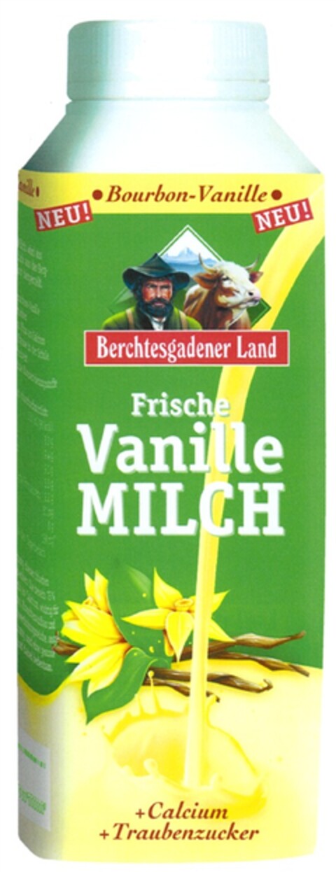 Berchtesgadener Land Frische Vanille MILCH Logo (DPMA, 06/17/2011)