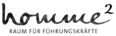 homme² RAUM FÜR FÜHRUNGSKRÄFTE Logo (DPMA, 03.08.2011)