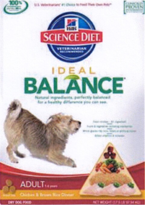 SCIENCE DIET. IDEAL BALANCE Logo (DPMA, 19.10.2011)