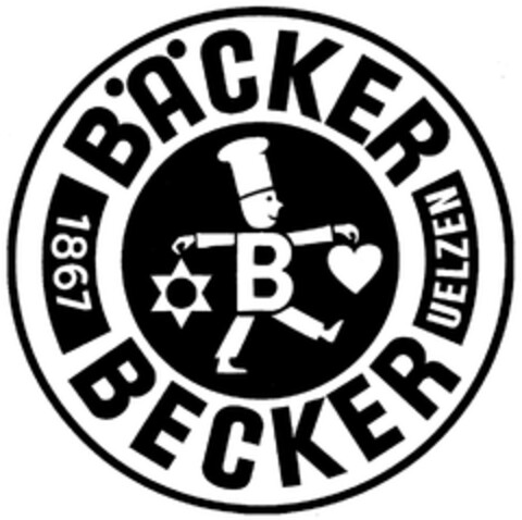 BÄCKER UELZEN BECKER 1867 Logo (DPMA, 05/23/2012)