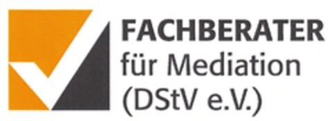 FACHBERATER für Mediation (DStV e.V.) Logo (DPMA, 12.04.2013)