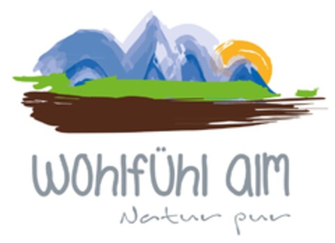 wohlfühl alm Natur pur Logo (DPMA, 08.07.2015)