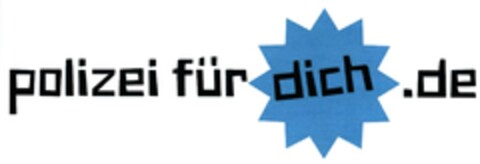 polizei für dich .de Logo (DPMA, 21.01.2016)