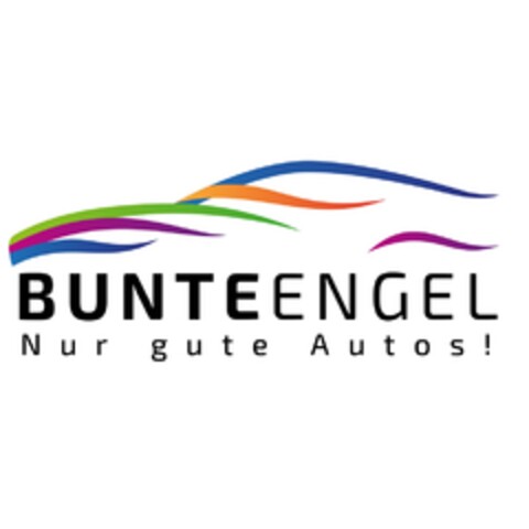 BUNTEENGEL Nur gute Autos! Logo (DPMA, 14.10.2017)