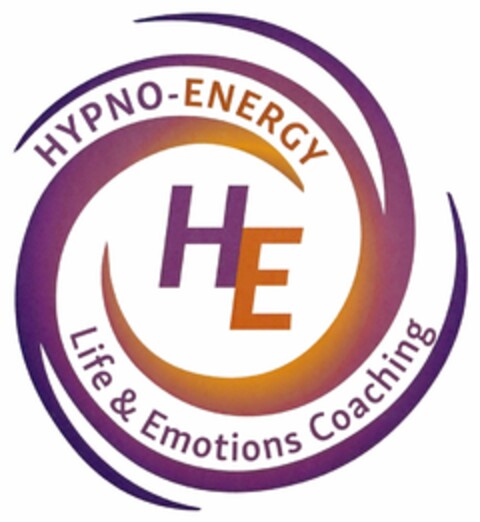 HE HYPNO-ENERGY  Life & Emotions Coaching Logo (DPMA, 05.01.2018)